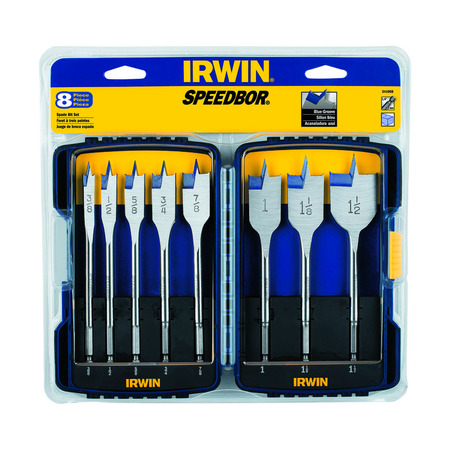 IRWIN Speedbor Bit Set 8Pc IWAX128PC